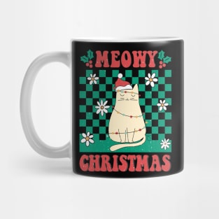 Meowy Christmas Sublimation Mug